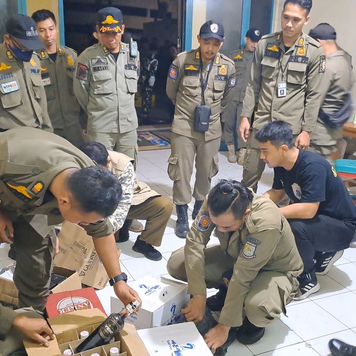 Satpol PP Jepara Gencarkan Razia Miras Oplosan